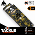 EVOLVE TACKLE ECORE LEAD FREE LEADERS - QC WEIGHT CLIPS & '+' TAIL RUBBERS