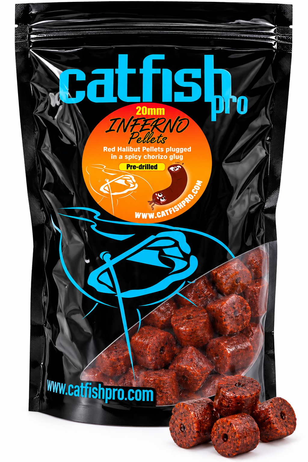 CATFISH PRO INFERNO BAIT BUNDLE! - SPICY CHORIZO FLAVOUR | CATFISH FISHING BAIT