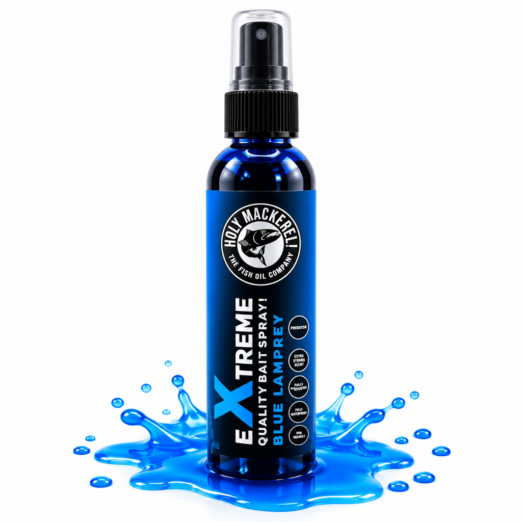 HOLY MACKEREL xTREME LAMPREY BAIT ATTRACTANT SPRAYS | PIKE/PREDATOR FISHING