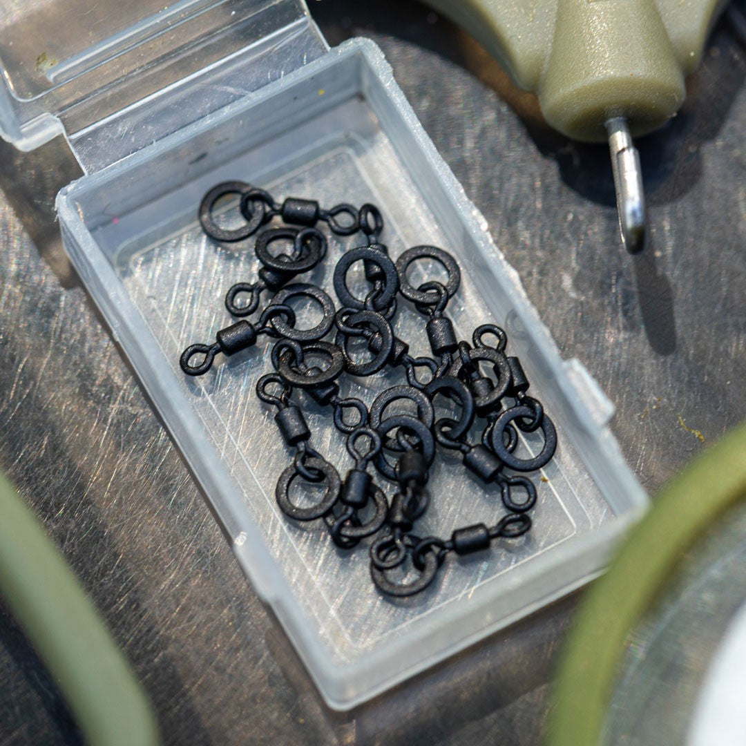 EVOLVE TACKLE MICRO HOOK RING SWIVELS  | CARP FISHING ACCESSORIES EVO086
