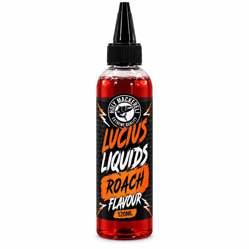 HOLY MACKEREL LUCIUS LIQUIDS 120ml BAIT ATTRACTANT | PIKE/PREDATOR FISHING