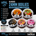 Catfish Pro 24mm Glugged Boilies - Full Range of Flavours | Catfish Baits