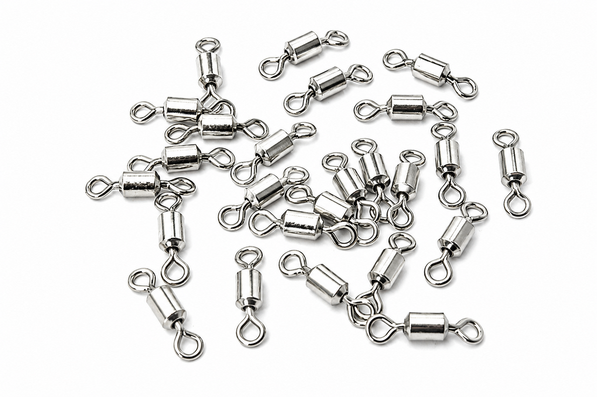 GEMINI TACKLE GENIE 80lb MAIN LINE SWIVELS  | SEA FISHING RIG ACCESSORIES