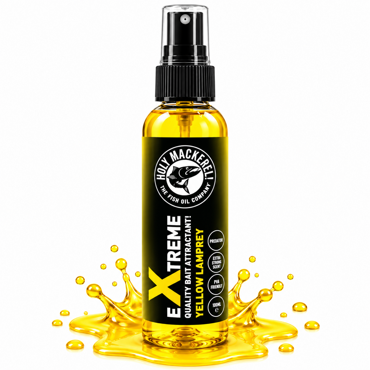 HOLY MACKEREL xTREME LAMPREY BAIT ATTRACTANT SPRAYS | PIKE/PREDATOR FISHING
