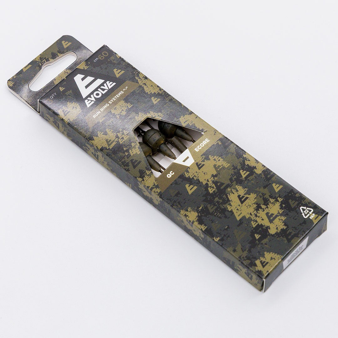 EVOLVE TACKLE ECORE LEAD FREE LEADERS - RUN RING SYSTEMS '-' VERSION