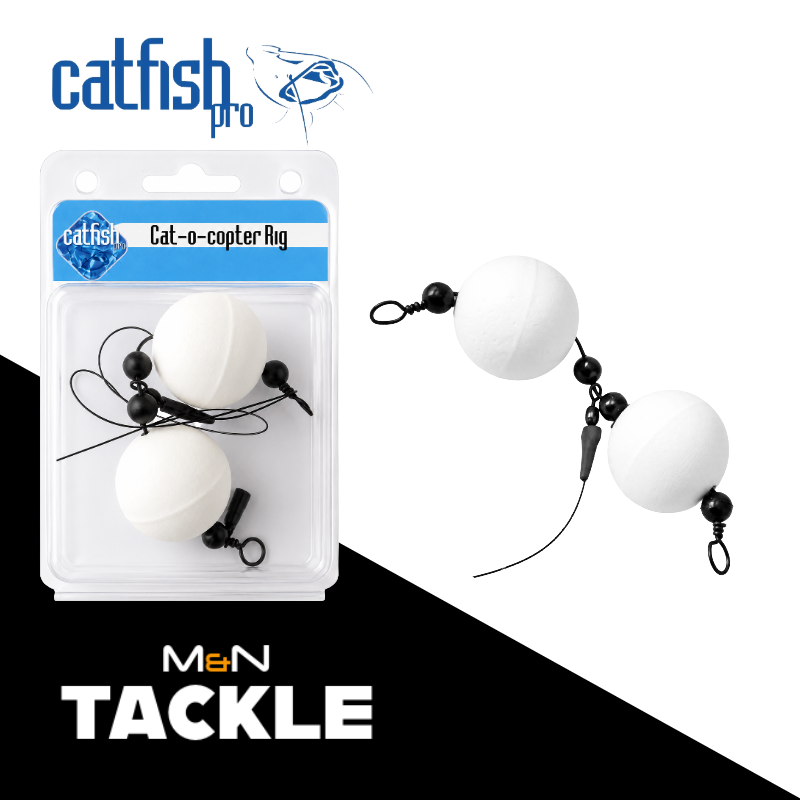 Catfish Pro Ready Tied Cat-o-copter Rig | Catfish Fishing Ready Tied Rigs
