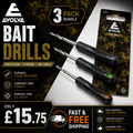 EVOLVE TACKLE 3 BAIT DRILL BUNDLE - NEW | CARP FISHING  RIG TOOLS & ACCESSORIES