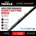ANYFISH ANYWHERE FOUR&BAIT MK2 BLUE SERIES SURFCASTING RODS - ALL MODELS | NEW