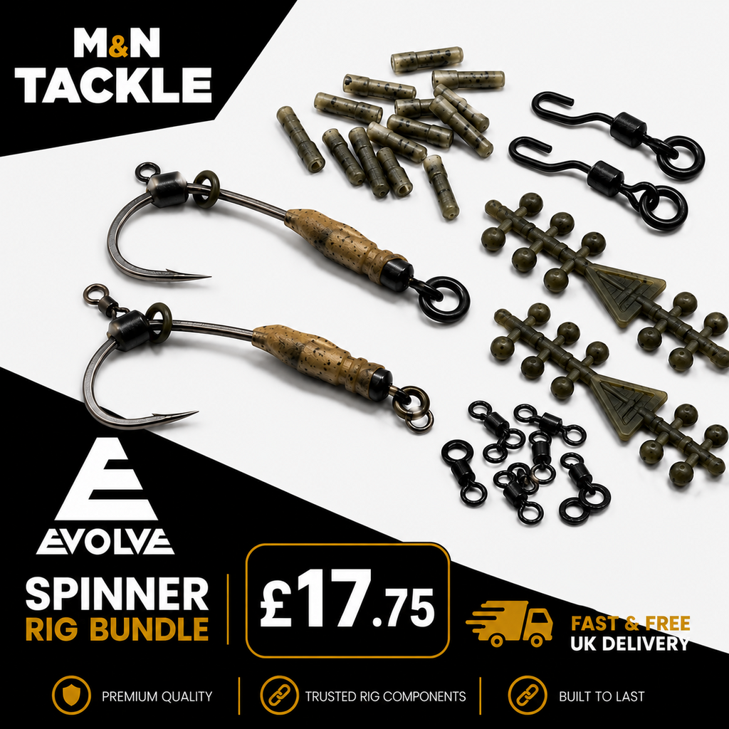 EVOLVE TACKLE SPINNER RIG KIT - NEW | CARP FISHING TERMINAL TACKLE