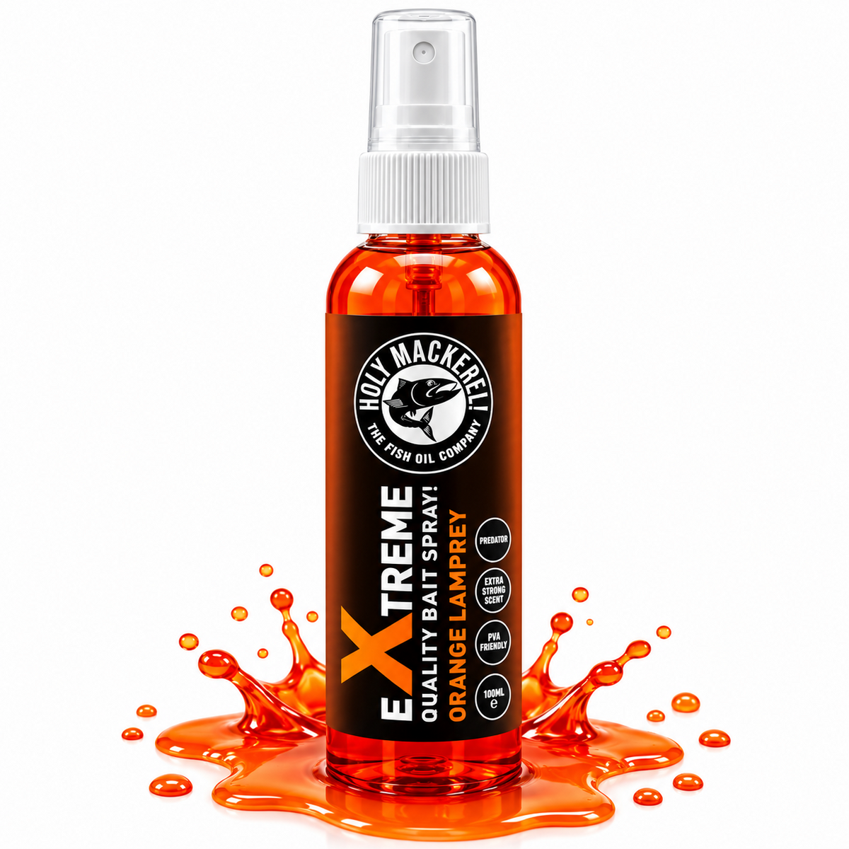 HOLY MACKEREL xTREME LAMPREY BAIT ATTRACTANT SPRAYS | PIKE/PREDATOR FISHING