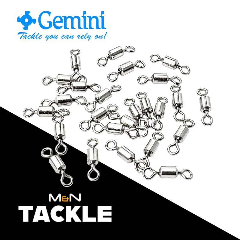 GEMINI TACKLE GENIE 45lb SNOOD SWIVELS  | SEA FISHING RIG ACCESSORIES