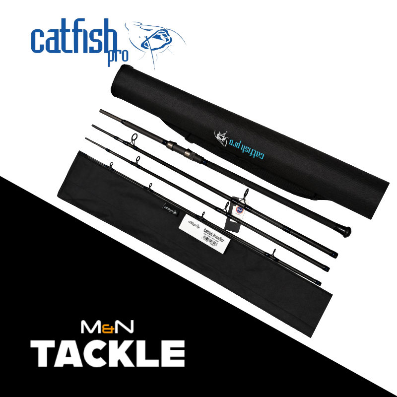 CATFISH PRO TRAVELLER 4 PIECE CATFISH ROD - NEW | CATFISH FISHING EQUIPMENT