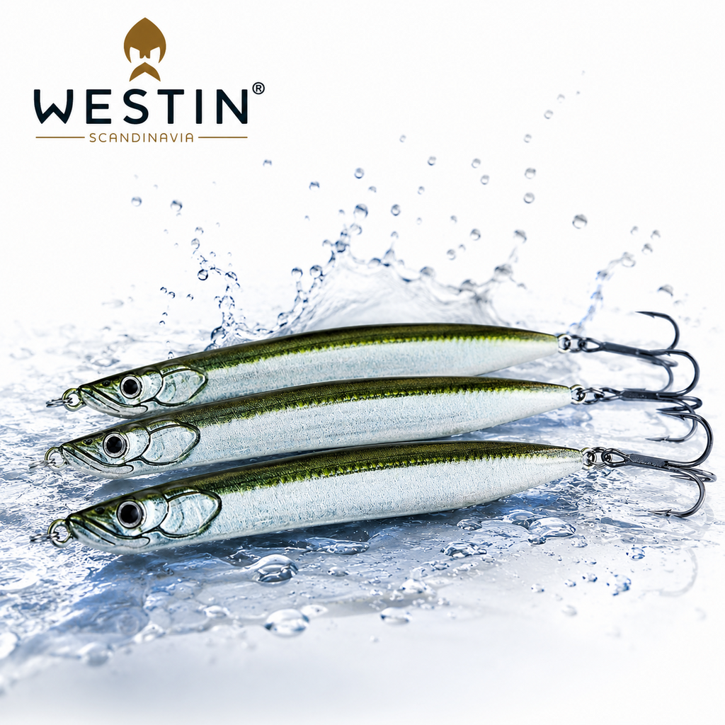 Westin Sandy Fixed Bass Lures - Real Sandeel | Sea Fishing Bass Lures