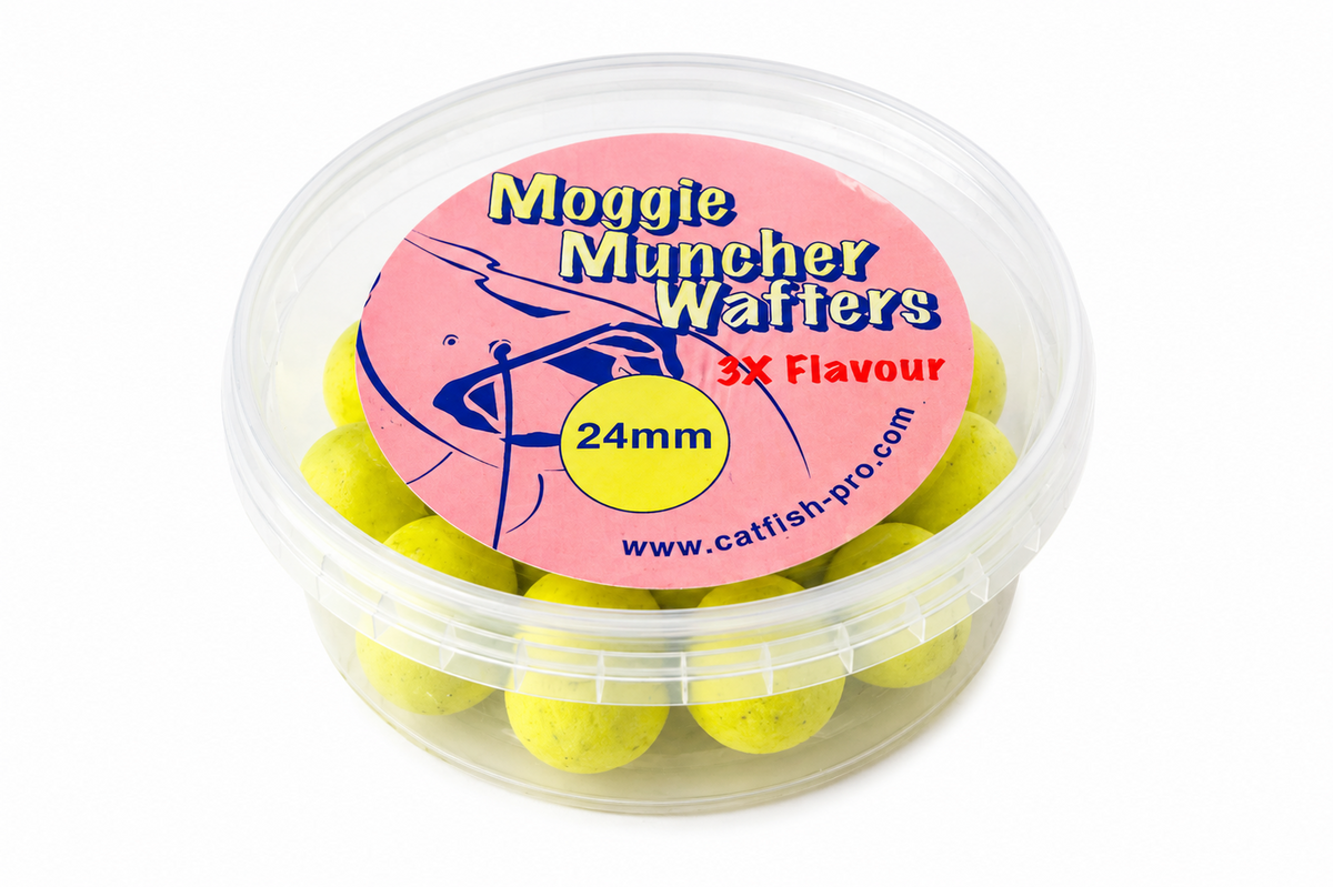 CATFISH PRO 24mm MOGGIE MUNCHER BAIT BUNDLE! | CATFISH FISHING BAIT