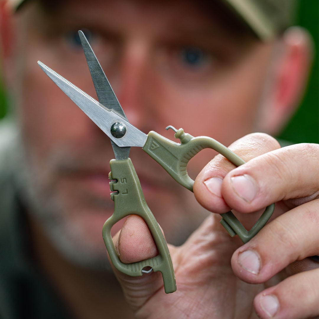 EVOLVE TACKLE RIG SCISSORS - NEW | CARP FISHING RIG TOOLS EVO075