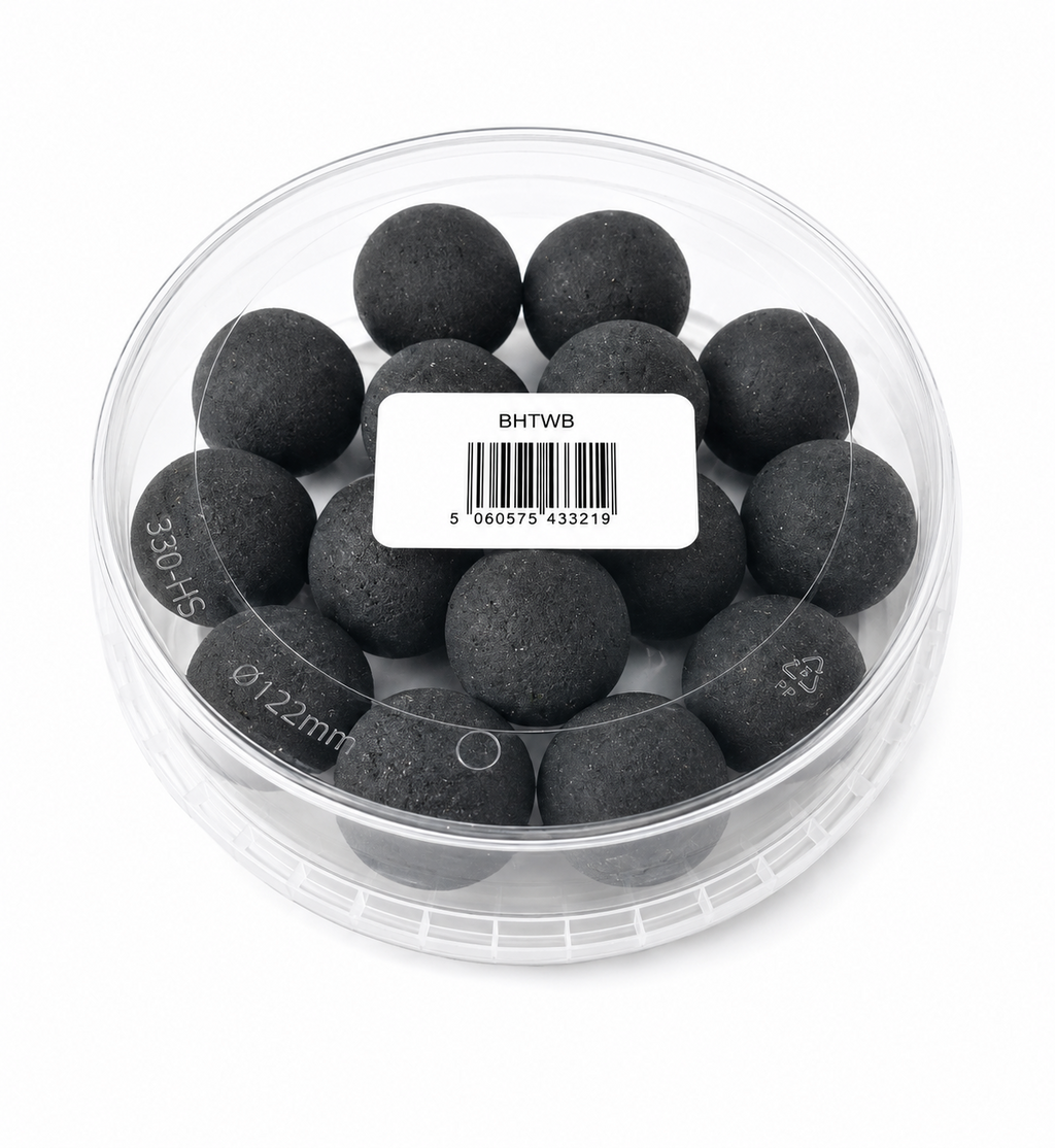 Catfish Pro Black Halibut 24mm Black Wafters In Resealable Tub | Catfish Bait
