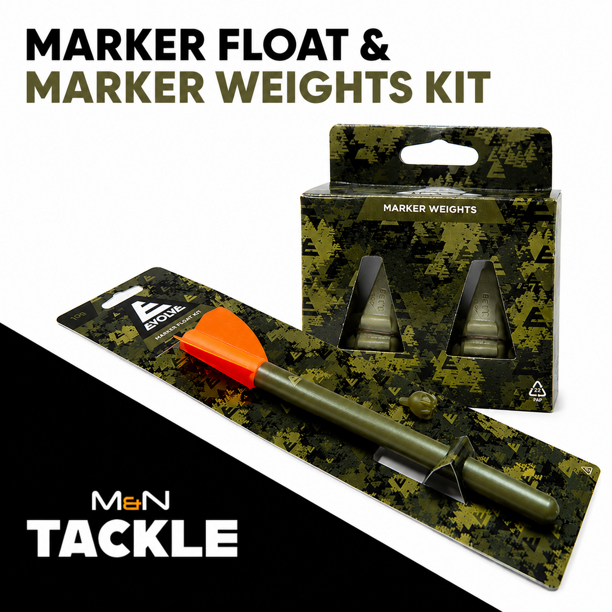 Evolve Tackle Marker Float & Marker Weight Kits - New | Carp Fishing Accessories