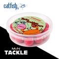 Catfish Pro Turbo Crabber 24mm Pink Wafters In Resealable Tub | Catfish Bait