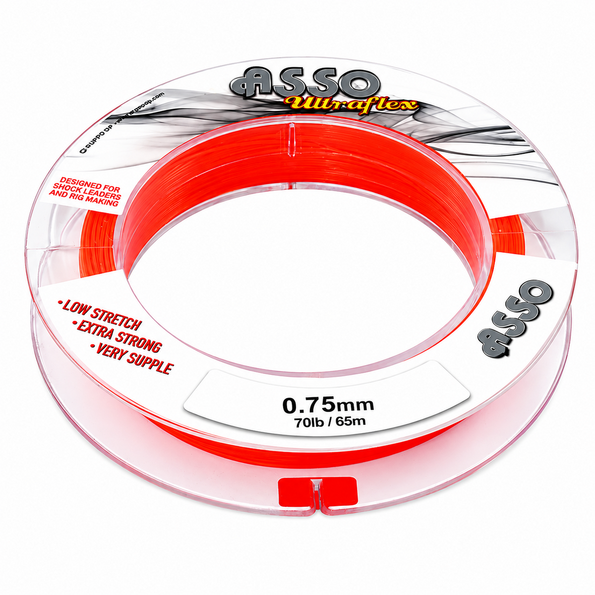 ASSO ULTRAFLEX BANGLES SHOCKLEADER/RIG BODY MONO | SEA FISHING ACCESSORIES