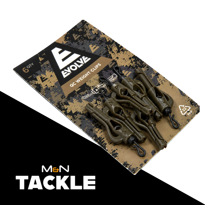 EVOLVE TACKLE QC WEIGHT CLIPS | CARP FISHING RIG ACCESSORIES EVO027