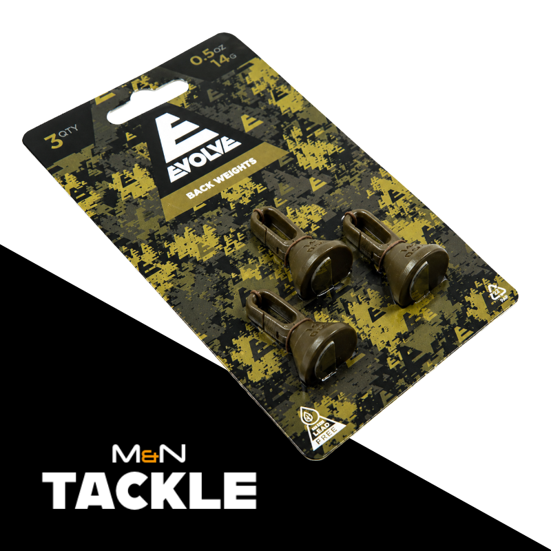 EVOLVE TACKLE LEAD FREE BACK WEIGHTS - ALL SIZES | CARP FISHING ACCESSORIES
