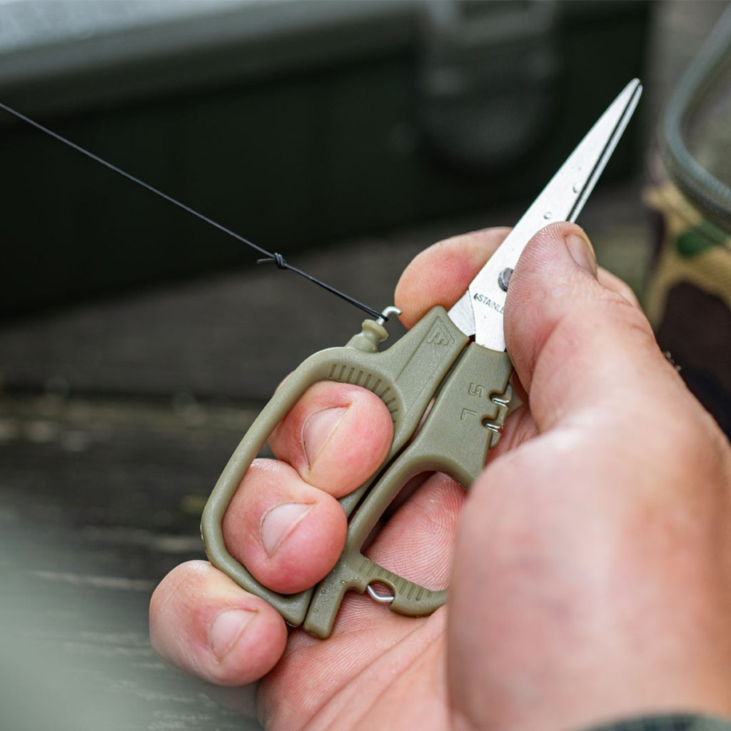 EVOLVE TACKLE RIG SCISSORS - NEW | CARP FISHING RIG TOOLS EVO075