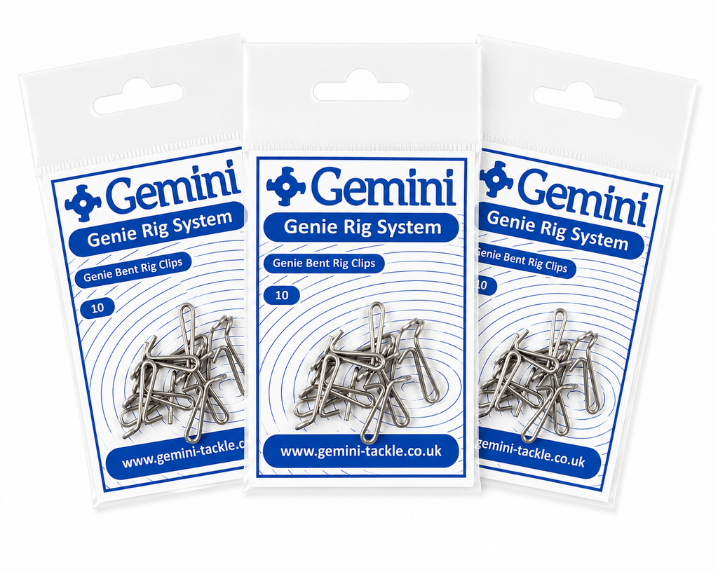 GEMINI TACKLE GENIE BENT RIG CLIPS - NEW | SEA FISHING RIG ACCESSORIES