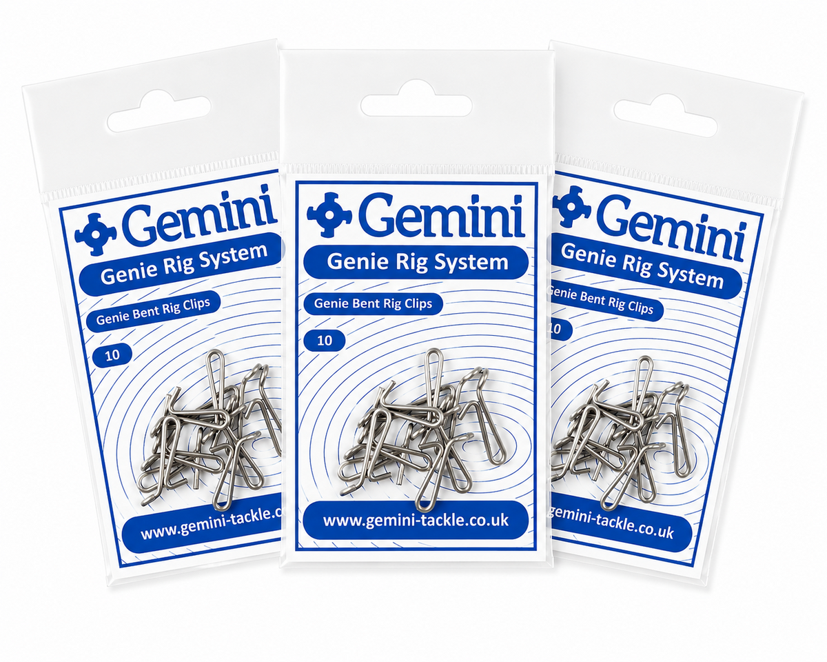 GEMINI TACKLE GENIE BENT RIG CLIPS - NEW | SEA FISHING RIG ACCESSORIES