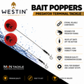 WESTIN BAIT POPPERS - NEW | PREDATOR FISHING TERMINAL TACKLE