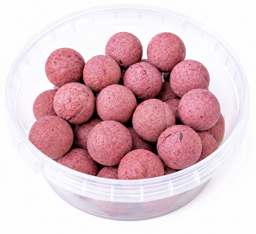 Catfish Pro 24mm Glugged Boilies - Full Range of Flavours | Catfish Baits