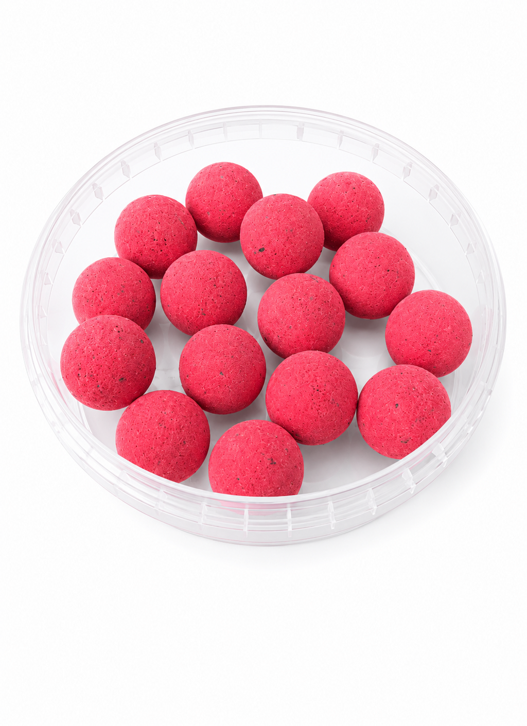 Catfish Pro Turbo Crabber 24mm Pink Wafters In Resealable Tub | Catfish Bait