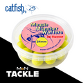 Catfish Pro Moggie Muncher 24mm Yellow Wafters In Resealable Tub | Catfish Bait