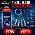 Sonik Sea Fishing Tinsel Mackerel Trace Packs x 5 or 10 | Mackerel, Cod, Pollock