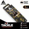 EVOLVE TACKLE ECORE LEAD FREE LEADERS - FLEXI QC WEIGHT CLIP & '-' TAIL RUBBER