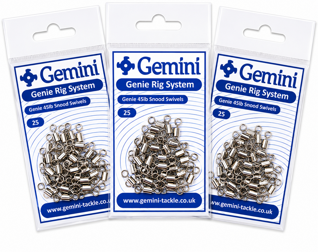 GEMINI TACKLE GENIE 45lb SNOOD SWIVELS  | SEA FISHING RIG ACCESSORIES