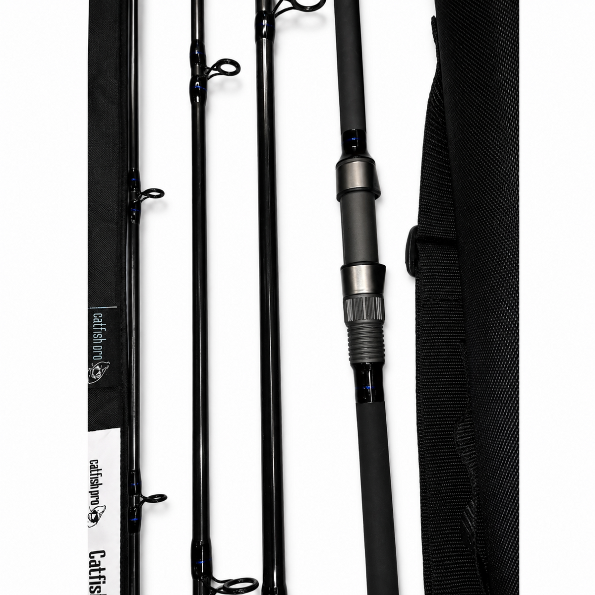 CATFISH PRO TRAVELLER 4 PIECE CATFISH ROD - NEW | CATFISH FISHING EQUIPMENT