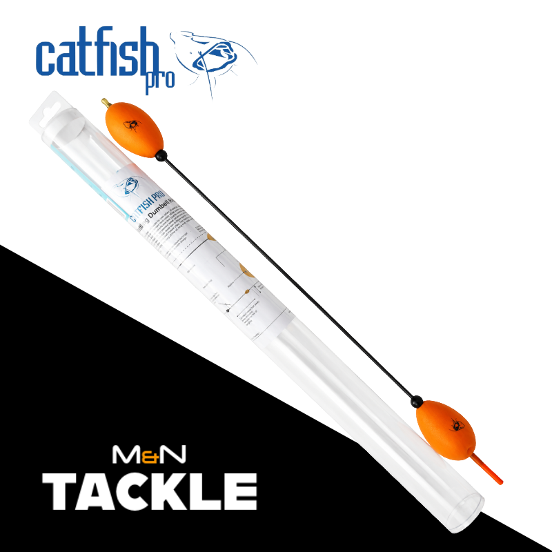 CATFISH PRO EXPERT RATTLING DUMBELL RIG 50cm | CATFISH READY TIED RIGS CP115
