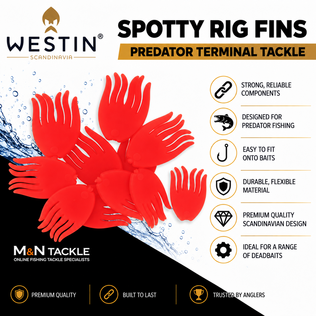 WESTIN SPOTTY RIG FINS - NEW | PREDATOR FISHING TERMINAL TACKLE