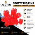 WESTIN SPOTTY RIG FINS - NEW | PREDATOR FISHING TERMINAL TACKLE
