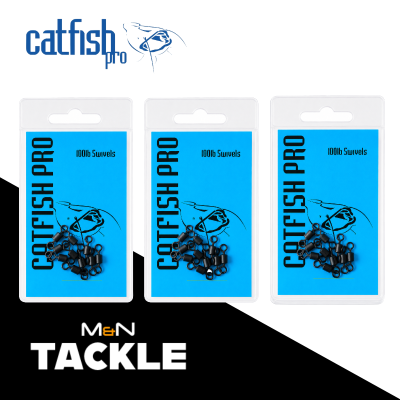 CATFISH PRO HEAVY DUTY RIG SWIVELS - ALL SIZES | CATFISH RIG ACCESSORIES