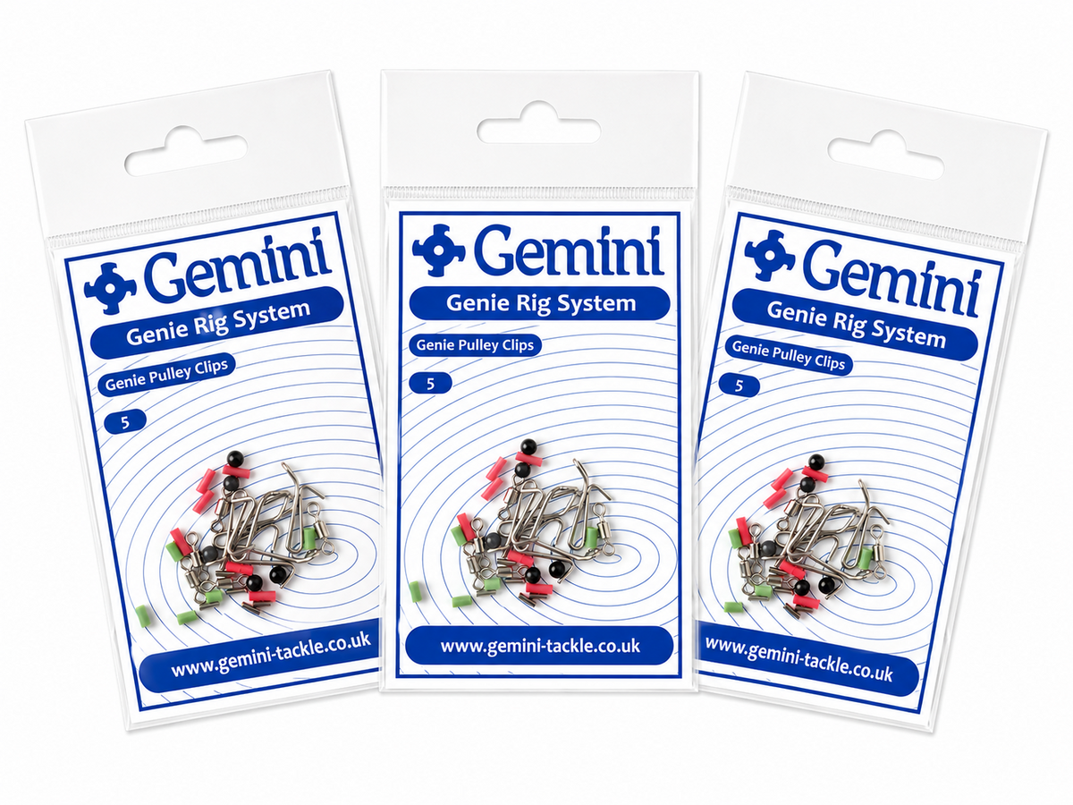 GEMINI TACKLE GENIE PULLEY CLIPS  | SEA FISHING RIG ACCESSORIES