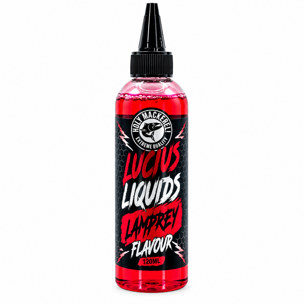 HOLY MACKEREL LUCIUS LIQUIDS 120ml BAIT ATTRACTANT | PIKE/PREDATOR FISHING