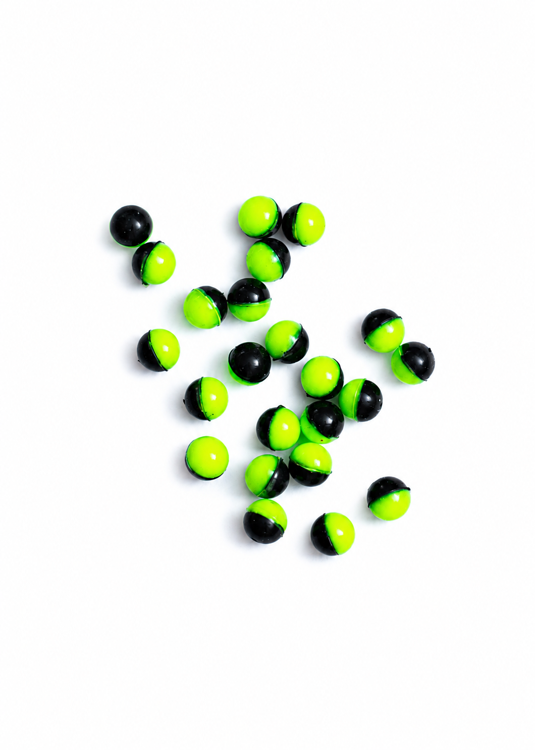 INOVA HI VIZ DUO ROUND BEADS - ALL COLOURS | SEA FISHING RIG ACCESSORIES