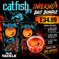 CATFISH PRO INFERNO BAIT BUNDLE! - SPICY CHORIZO FLAVOUR | CATFISH FISHING BAIT