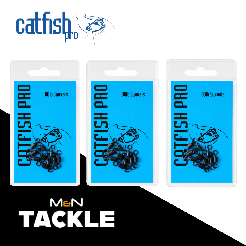 CATFISH PRO HEAVY DUTY RIG SWIVELS - ALL SIZES | CATFISH RIG ACCESSORIES