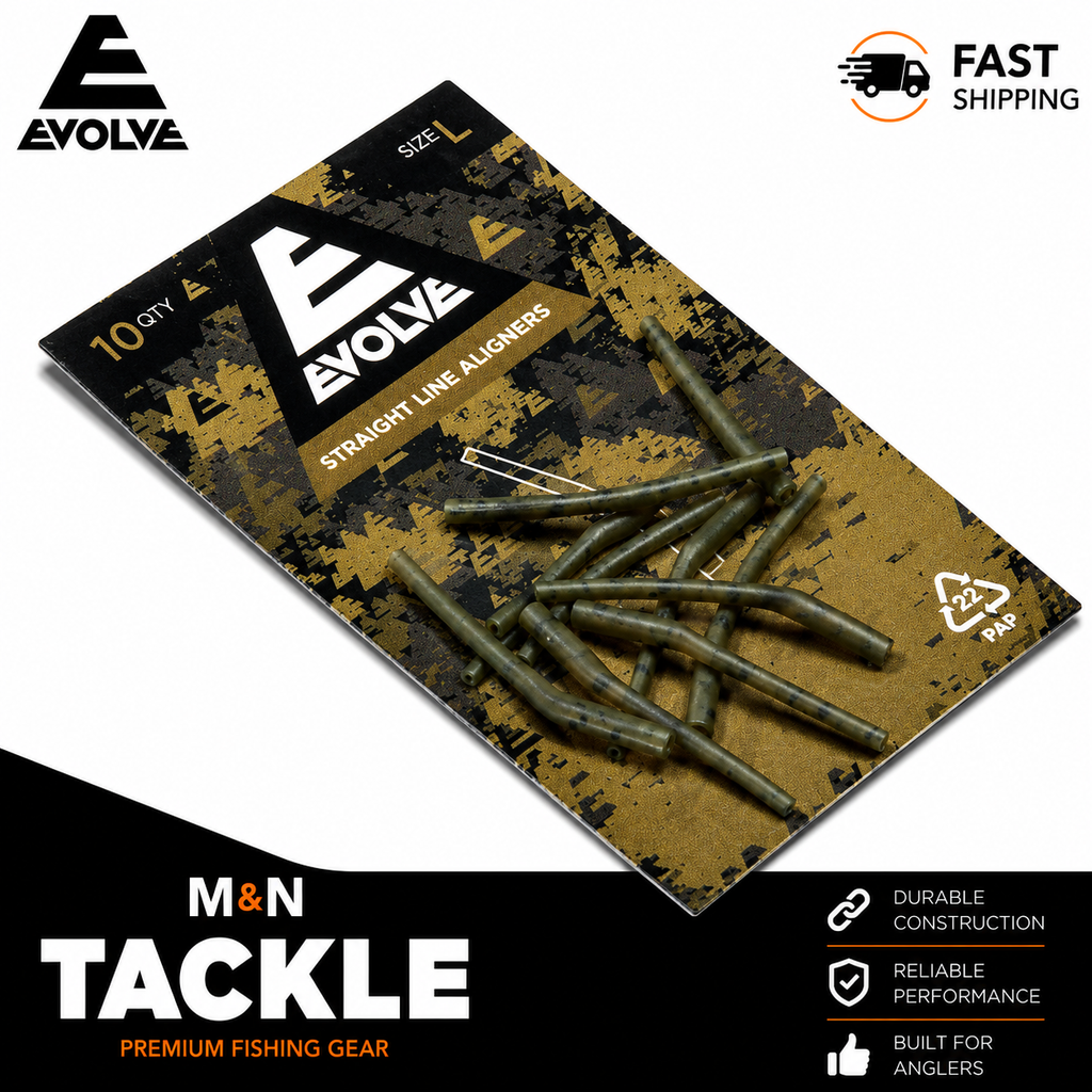 Evolve Tackle Straight Line Aligners | Carp Fishing Rig Accessories