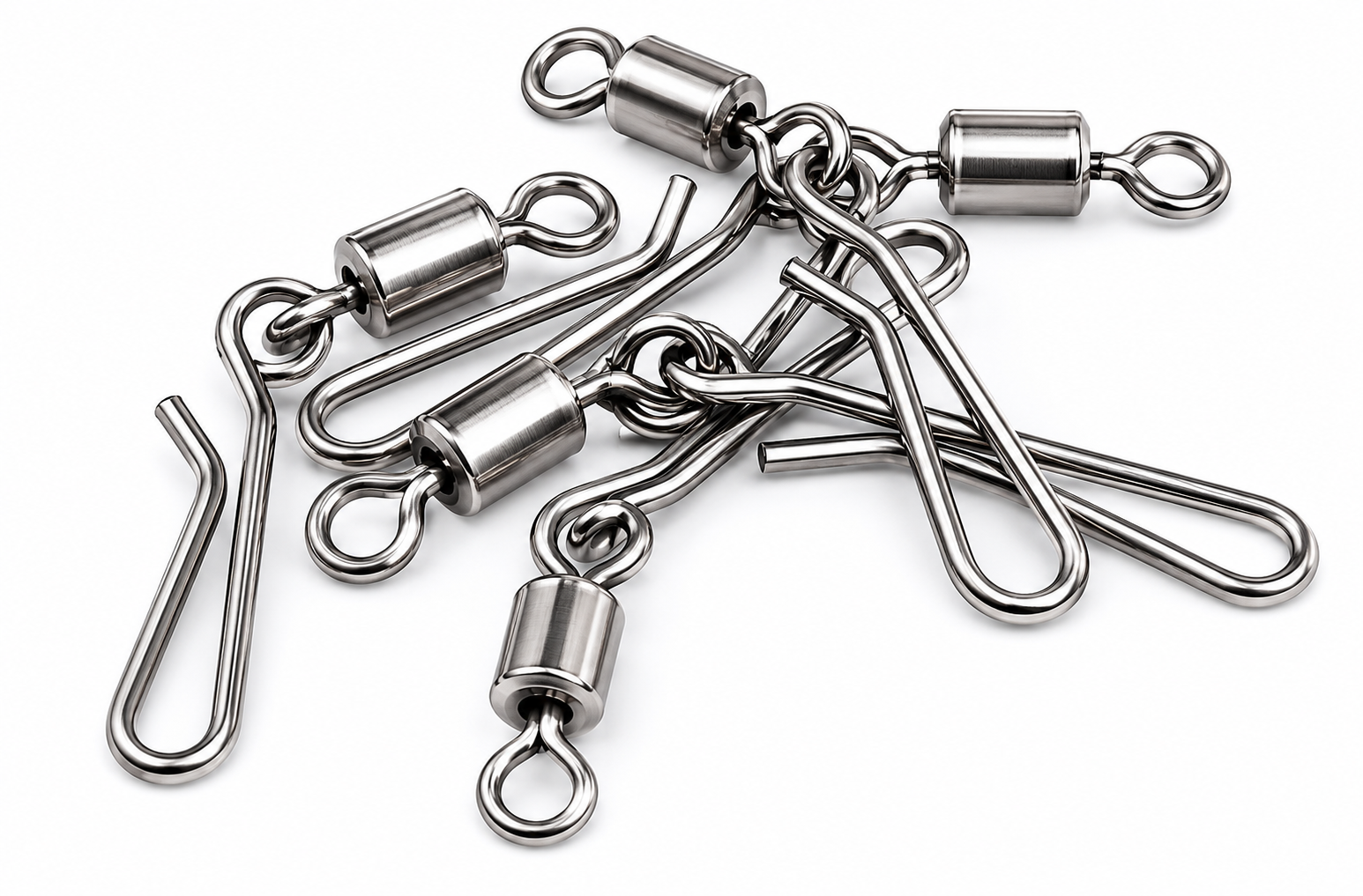 Gemini Tackle Genie Swivel 'n' Link Clips | Sea Fishing Rig Accessories