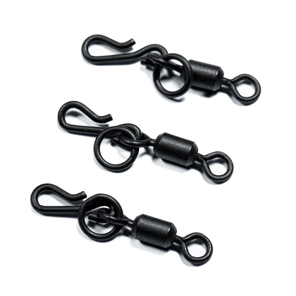 Evolve Tackle Drop Off Inline QC Swivels | Carp Fishing Rig Accessories