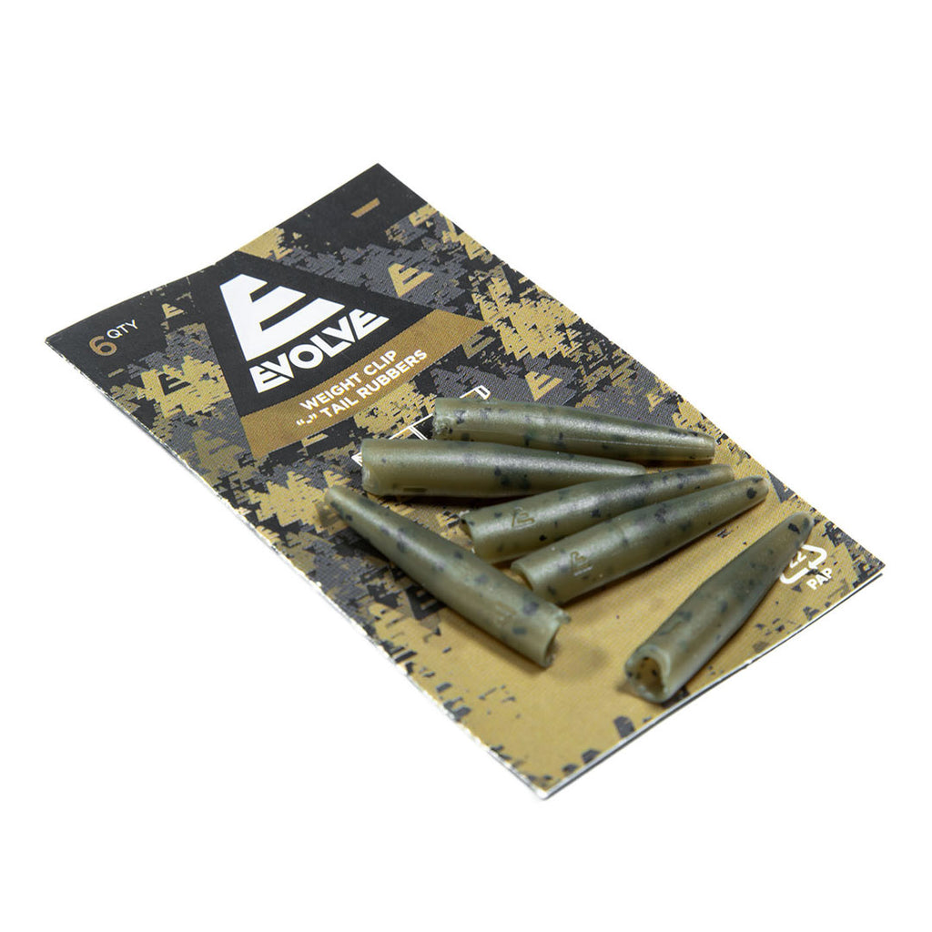 Evolve Tackle Weight Clip Tail Rubbers
