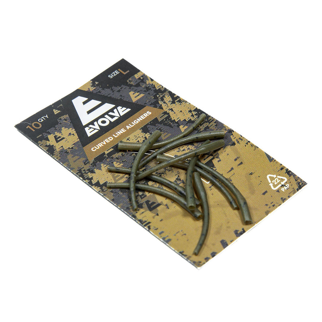 Evolve Tackle Curved Line Aligners | Carp Fishing Rig Accessories